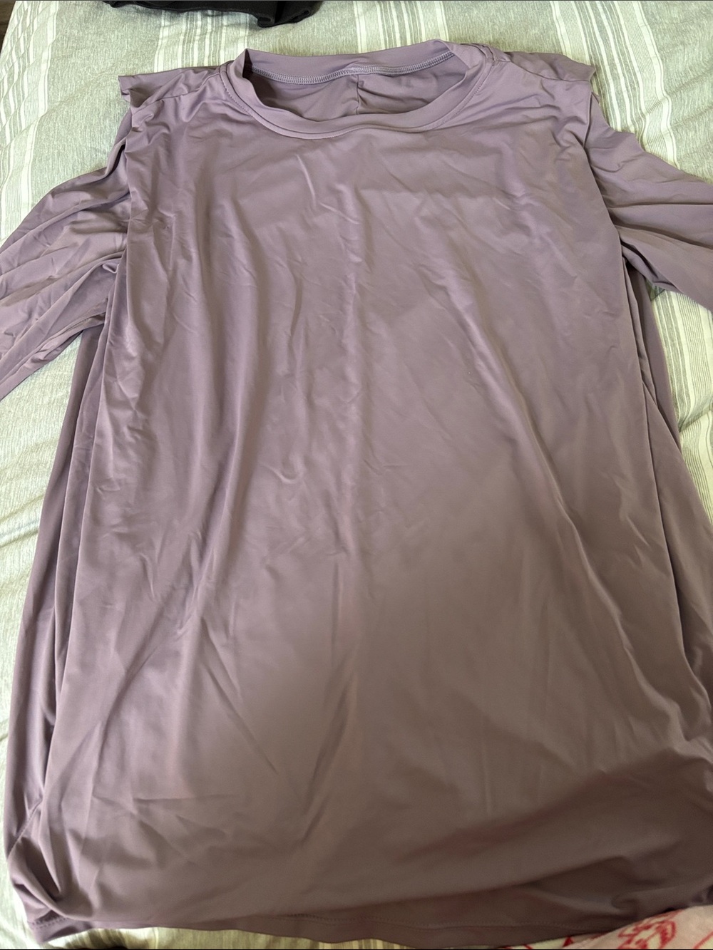 HALARA Long Sleeve Top in Dusty Lavender